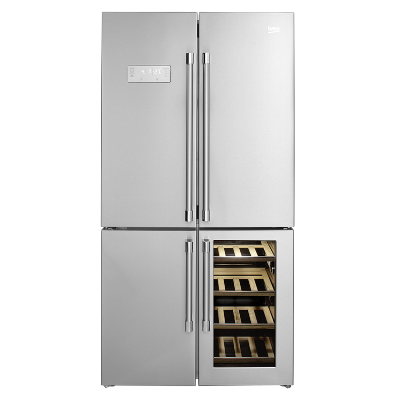Beko GN1416220CX Réfrigérateur américain