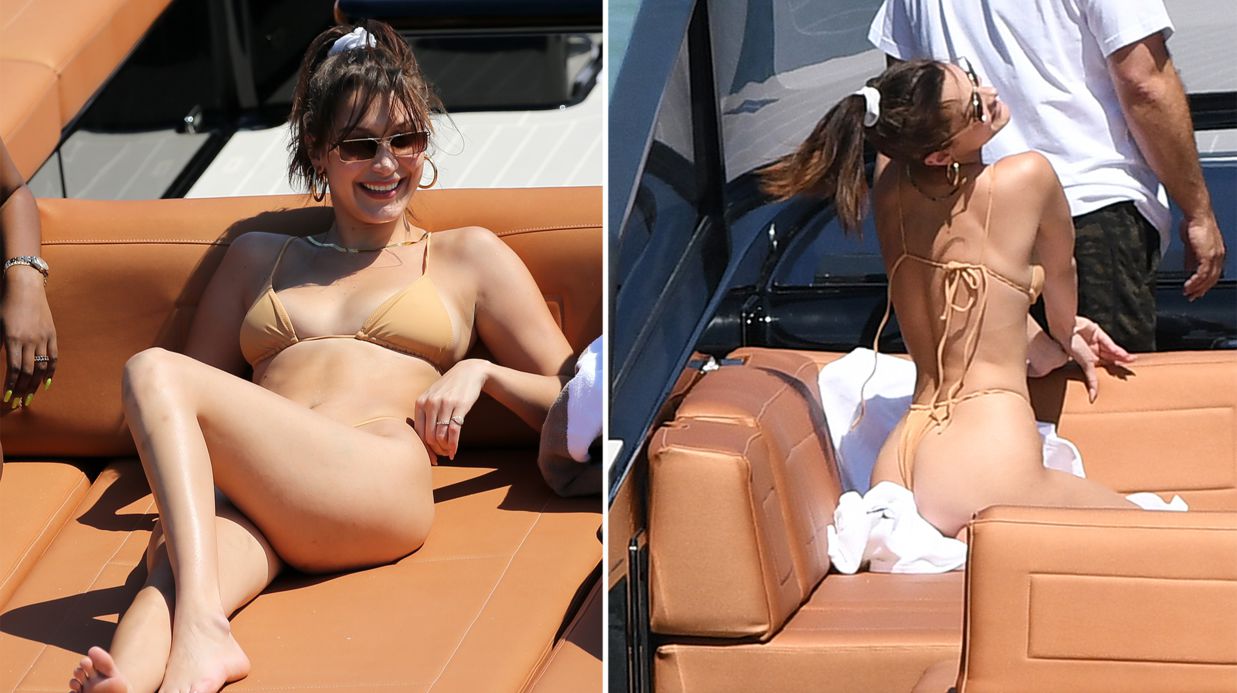 PHOTOS Bella Hadid ultra sexy dans un bikini qui ne cache presque rien