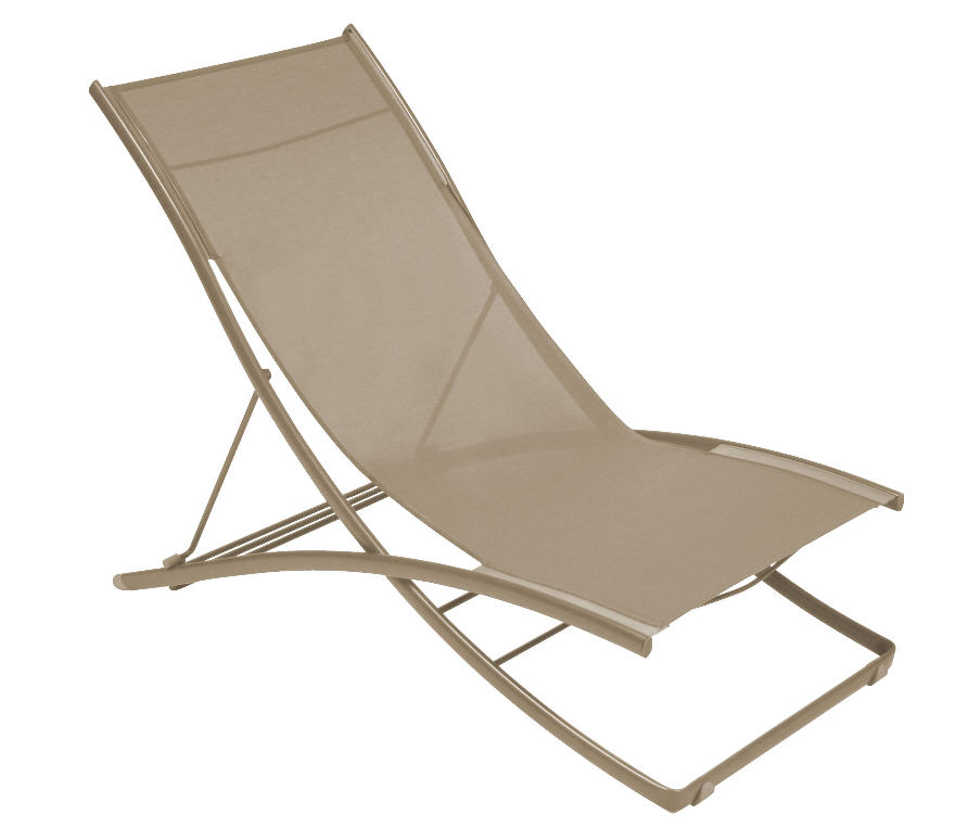 Chaise longue Plein Air / Pliante Fermob - Chaise Longue Made in Design