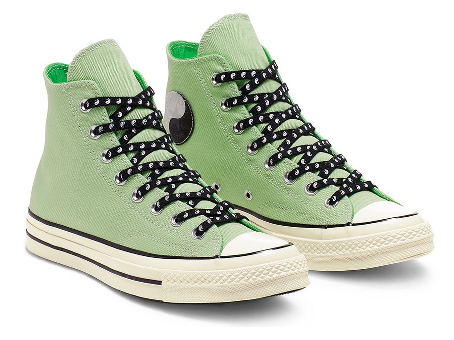 Converse Chuck 70 Psy-Kicks High Top aphid green/black/egret / Style pour Femme