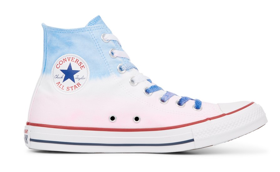 Converse Chuck Taylor All Star Dip Dye High Top cobalt pink dip dyed/white / Style