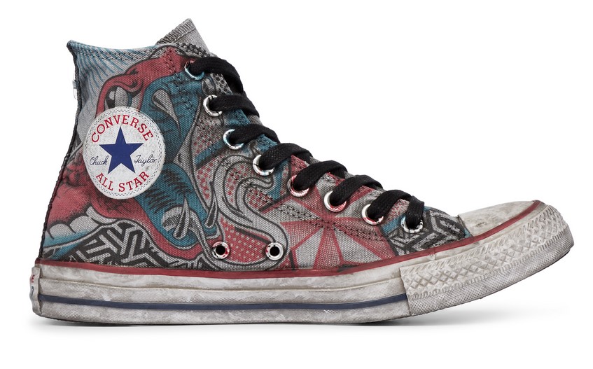 Converse Chuck Taylor All Star Snake Tattoo High Top snake tattoo / Style