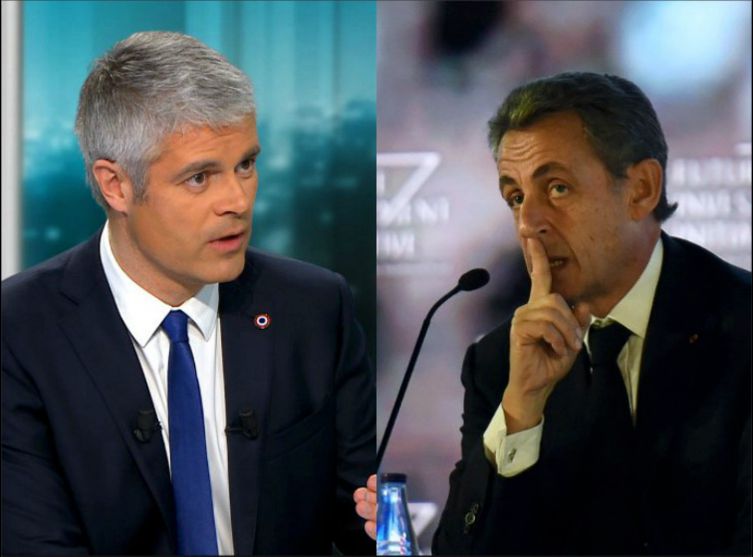 Décou­vrez l’échange surréa­liste et très violent entre Nico­las Sarkozy et Laurent Wauquiez 