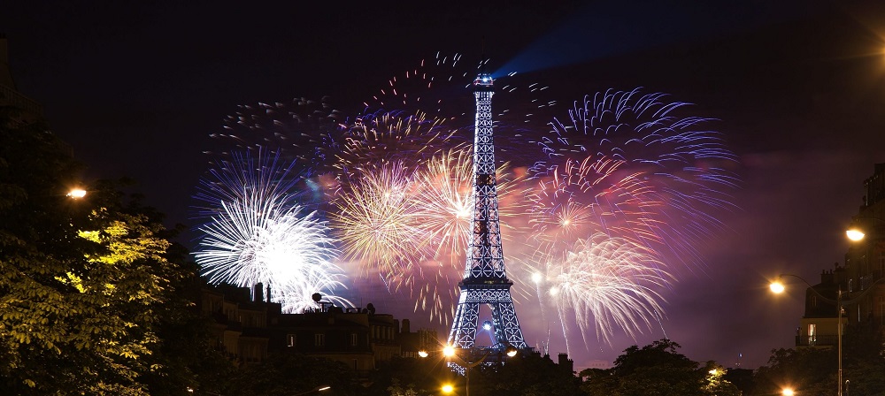 Vidéo Feu d'artifice du 14 juillet 2018 de la Tour Eiffel Paris