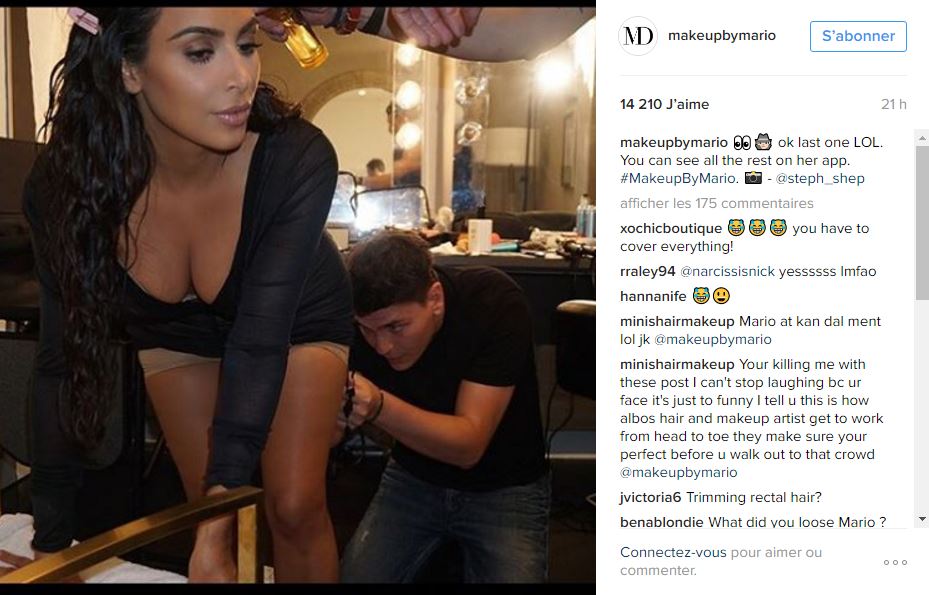Kim Kardashian : Son maquillage sur les fesses et l’entrejambe affole la toile