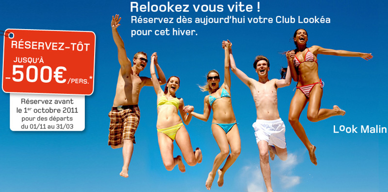 Look Voyages Prix Malins Club Lookéa 199,00 Euros Par Enfants