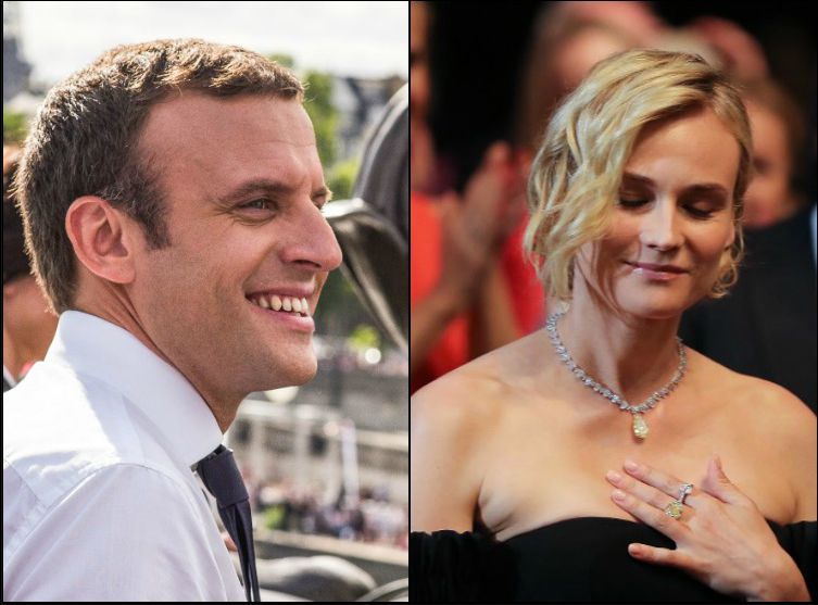 Macron déclare sa flamme à… Diane Kruger !