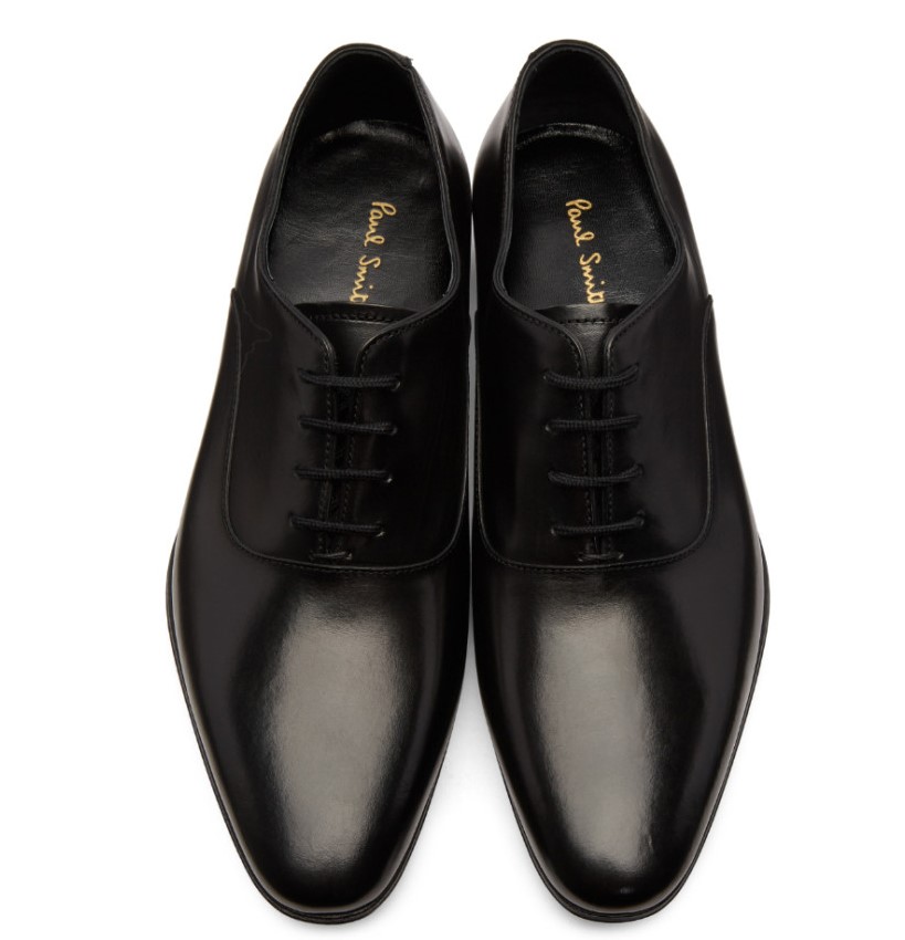 Paul Smith Oxfords noirs Fleming