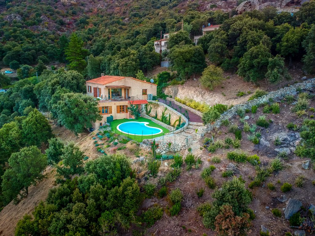 Abritel Location Corse Urtaca - Balagne Villa spacieuse entre mer et montagne avec piscine chauffée