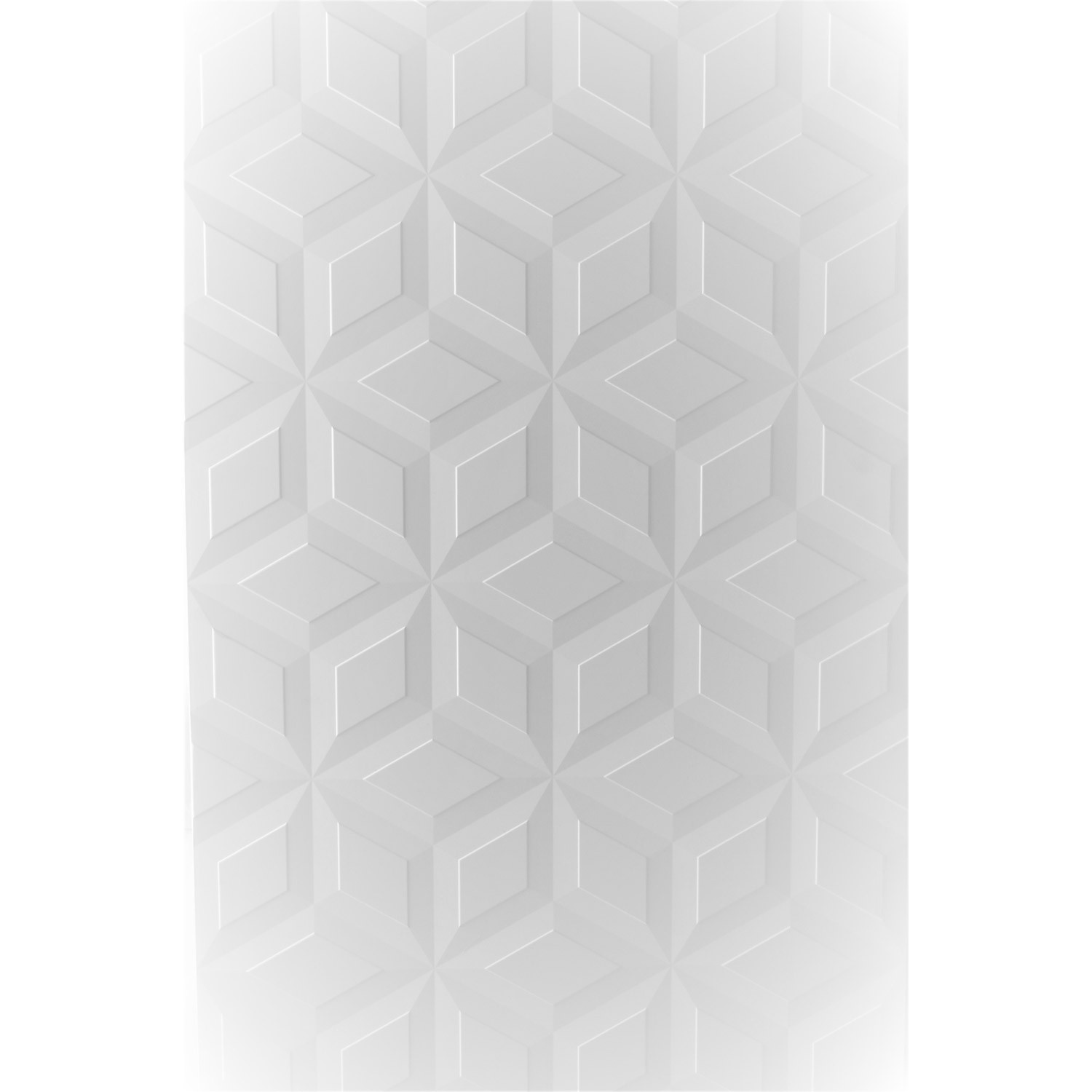 Porte de placard coulissante origami blanc SPACEO