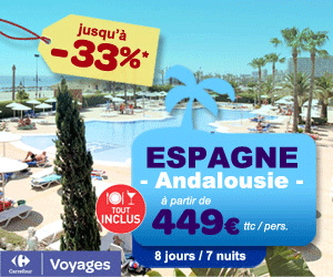 Séjour Espagne Carrefour Voyages - Andalousie Hotel Camino Real 4* Prix 449,00 euros