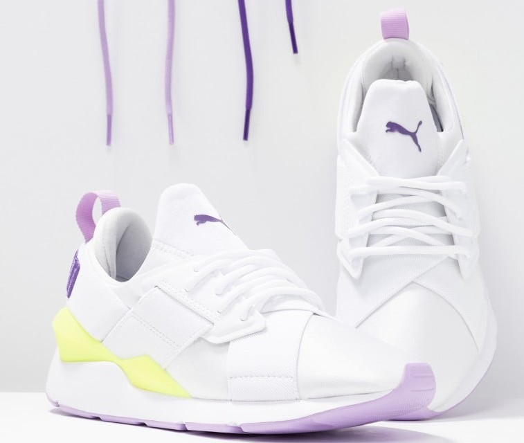 Puma MUSE EXCLUSIVE Baskets basses white/electric purple