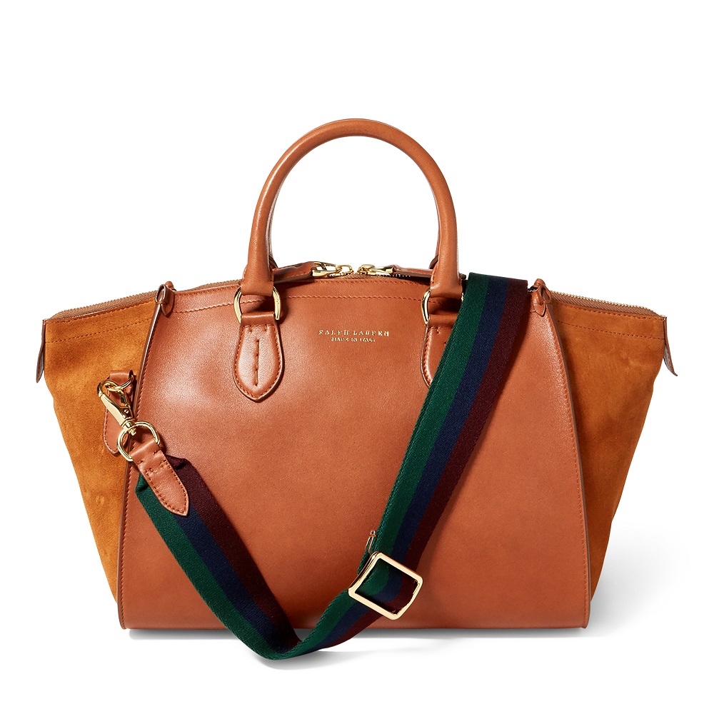 Luxe Calf Traveller Bag Ralph Lauren - Soldes Sacs à Main Ralph Lauren