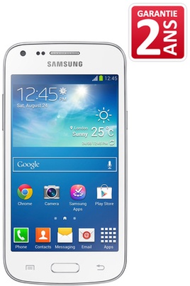 Smartphone Darty - Mobile nu Samsung Galaxy Core Plus Blanc