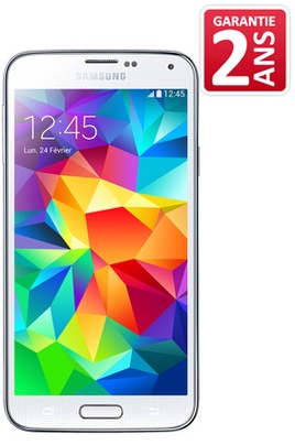 Smartphone Darty - Mobile nu Samsung GALAXY S5 BLANC