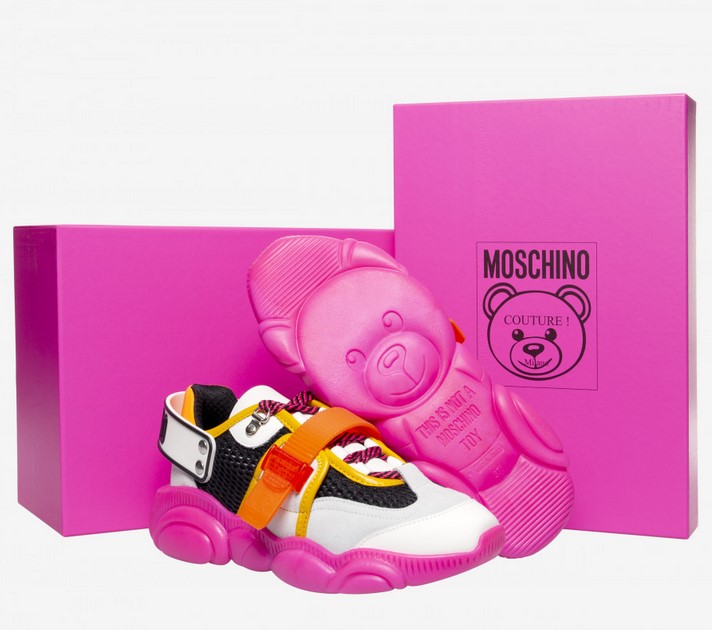 Sneakers Teddy Shoes Fluo Moschino Teddy Fluo