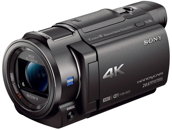 Sony FDR-AX33 Caméscope 4K - Amazon