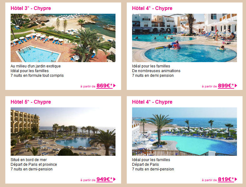 Voyage Chypre Lastminute