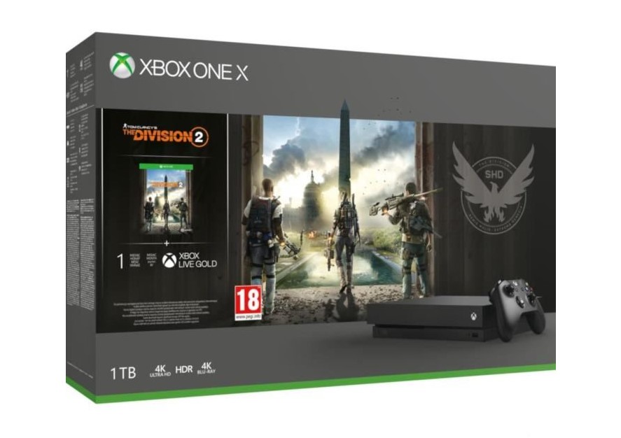 Xbox One X 1To Tom Clancy's the Division 2