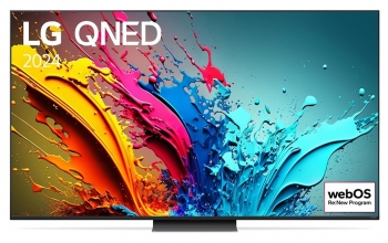 TV QNED LG 55QNED87 139 cm 4K UHD Smart TV 2024 Noir et Gris