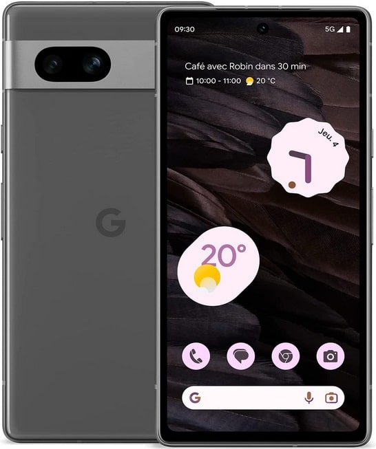 Smartphone Google Pixel 7A 128Go Noir Charbon 5G