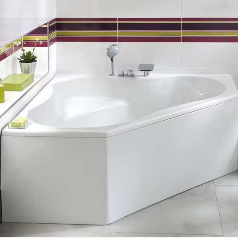 Baignoire d'angle FAMILY en toplax