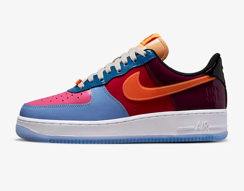 Nike Air Force 1 Low x UNDEFEATED Baskets Basses Polaire/Multicolore/Orange total