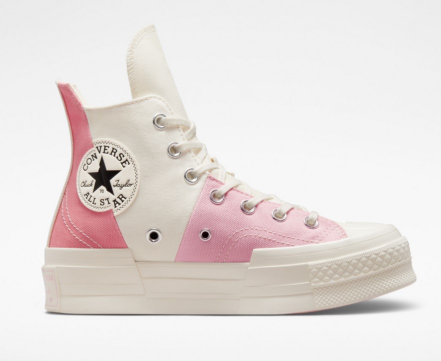 Converse Chuck 70 Plus Color Candy Baskets Montantes Unisexe Aigrette/Rose lever de soleil