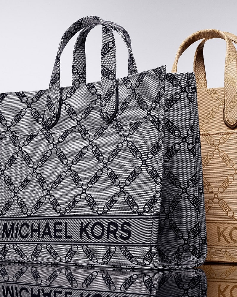 MICHAEL Michael Kors Grand cabas GIGI en jacquard avec logo Empire