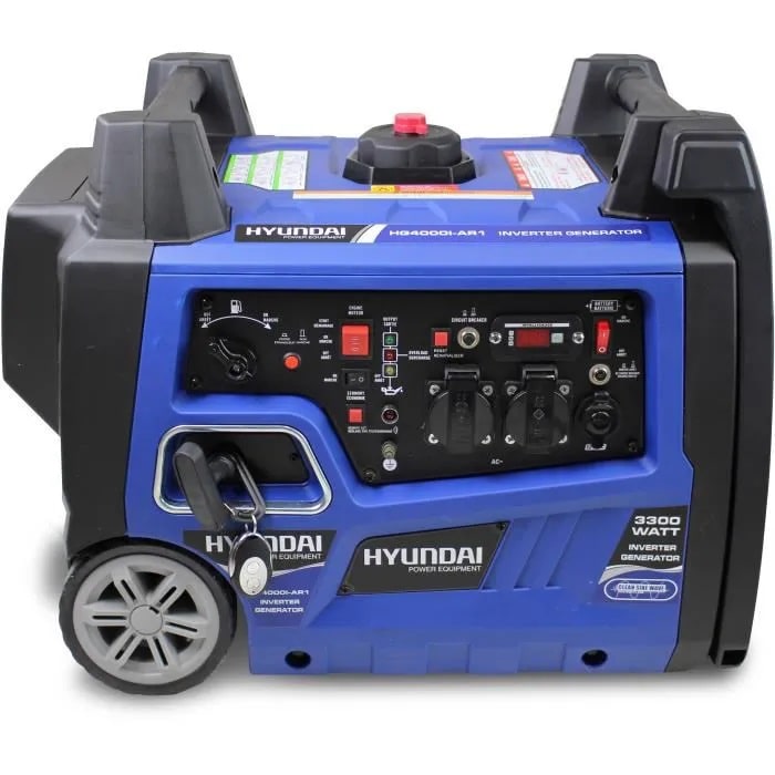 HYUNDAI Groupe électrogène essence Inverter 3000 W 2800 W HG4000I-AR