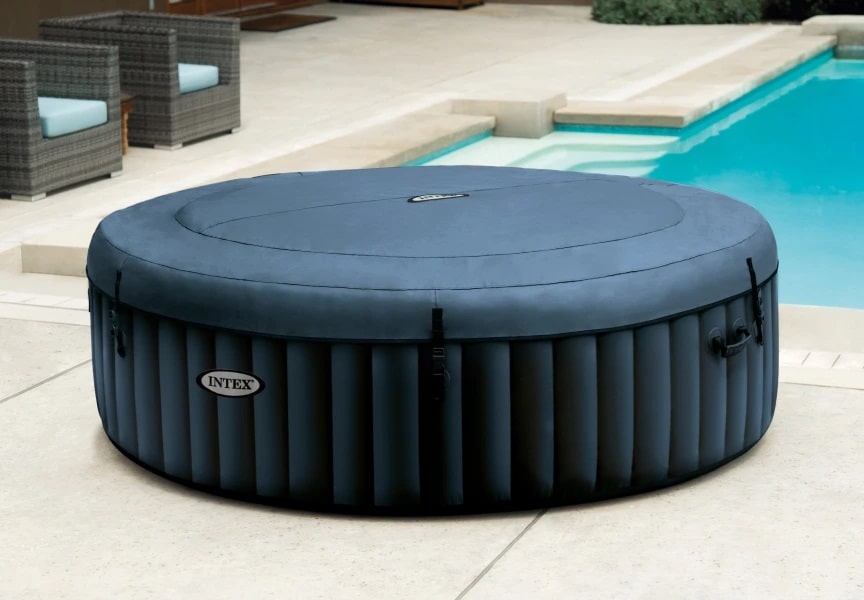 Intex 28432EX Pure spa gonflable blue navy 6 places