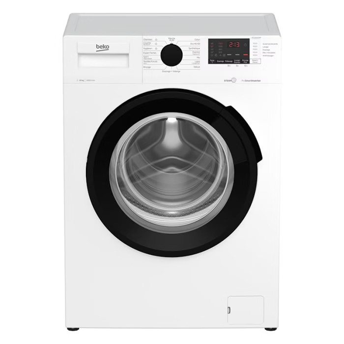 Lave-linge hublot BEKO WTE10422XBW 10 kg