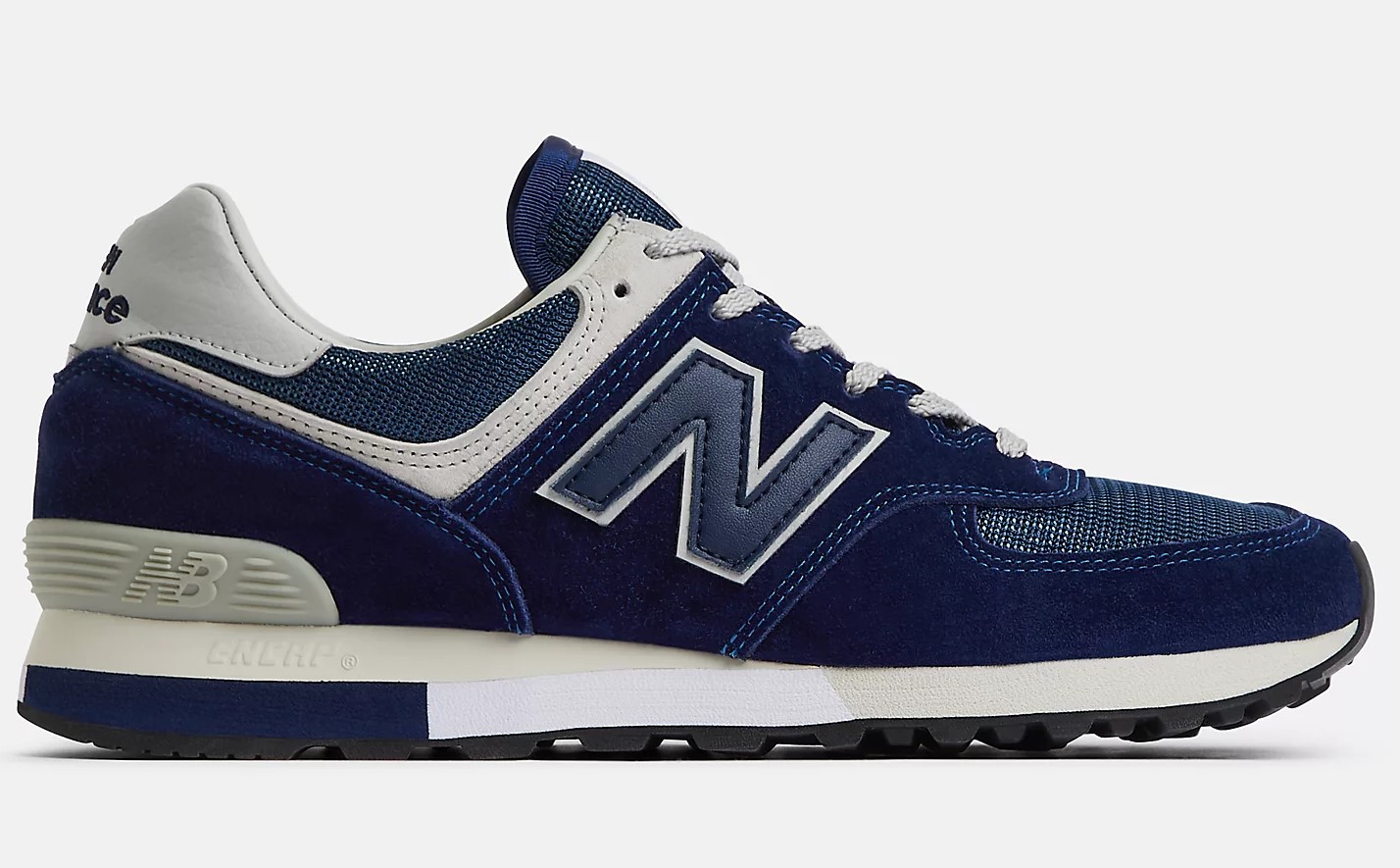 NEW BALANCE MADE in UK 576 35th Anniversary Baskets Basses Unisexe Medieval Blue avec Insignia Blue et 420 U
