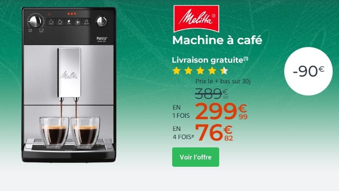Melitta Purista® F230-101 Argent Machine à Café et Expresso