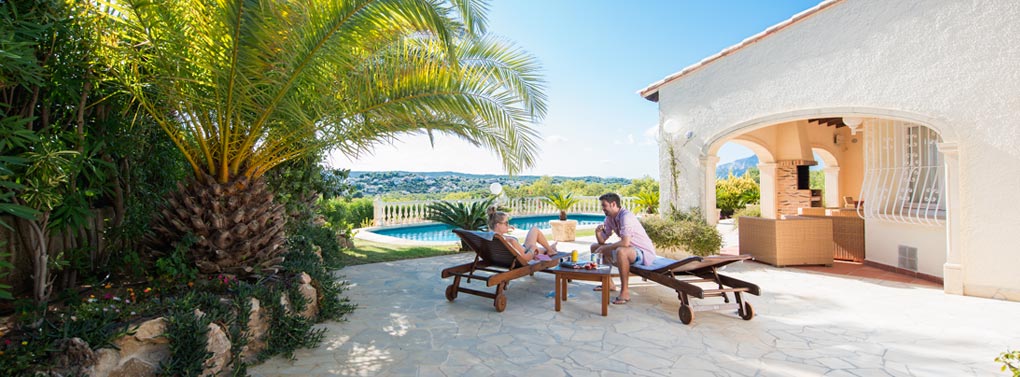 Location Vacances Pego : villa avec piscine privée sur la Costa Blanca