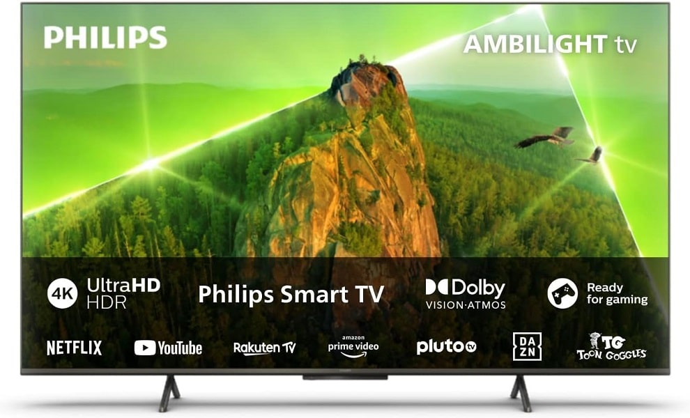 TV PHILIPS 55PUS8108 Ambilight 139 cm UHD 4K