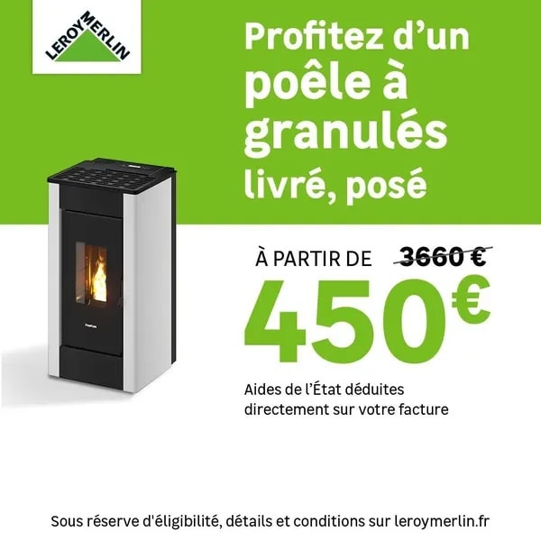 Poêle à granulés FREEPOINT Sharp airtight 7 kW gris