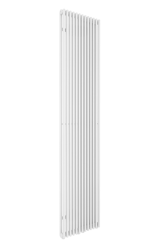 Radiateur eau chaude Acova FILIN vertical double blanc 1508W