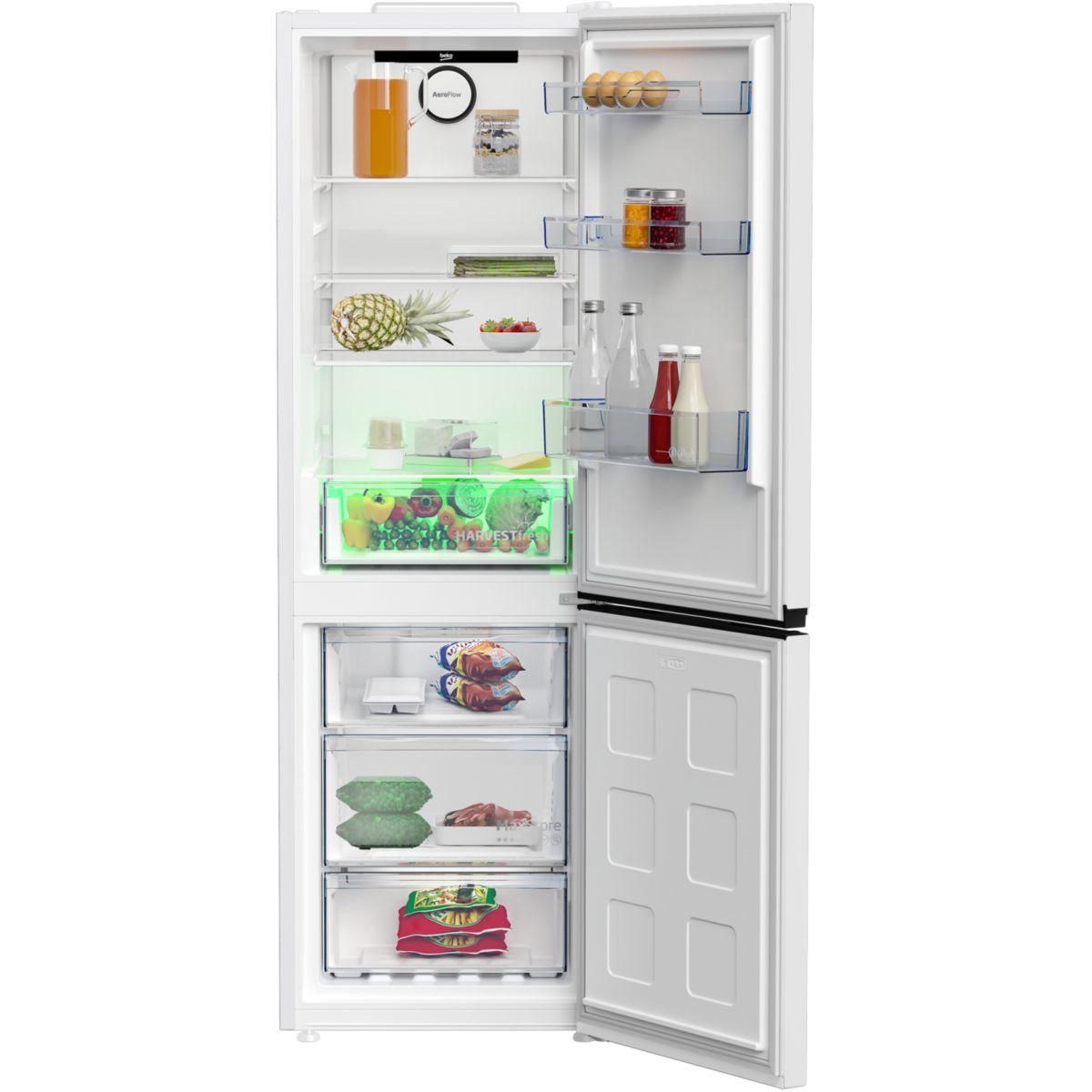 Réfrigérateur combiné BEKO B3RCNE364HW 316 L