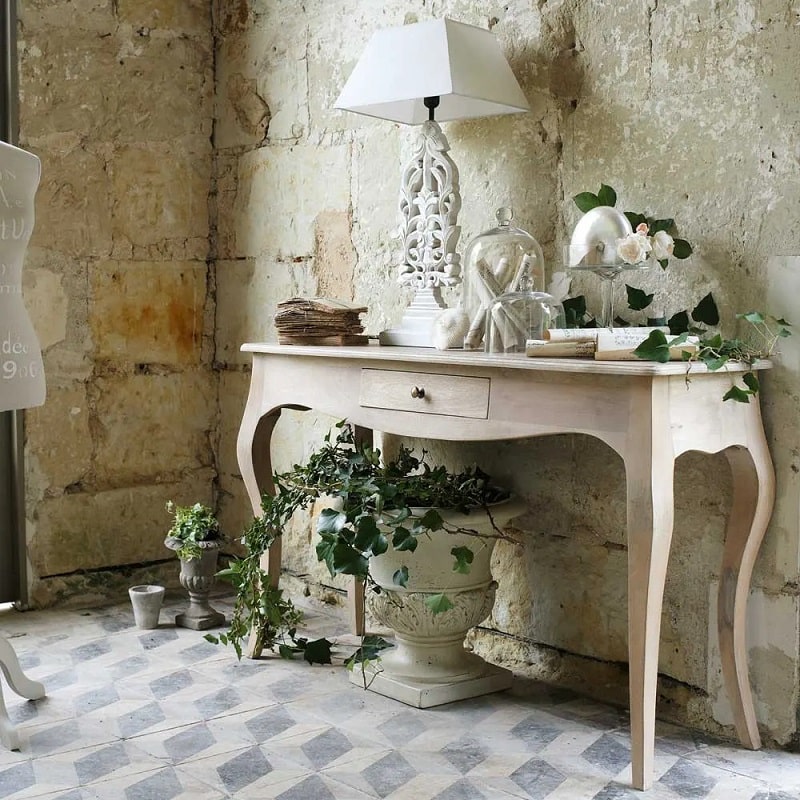 Table console COLETTE en manguier et acacia - Maisons du Monde