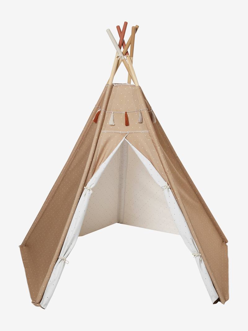 Tipi réversible Géronimo caramel