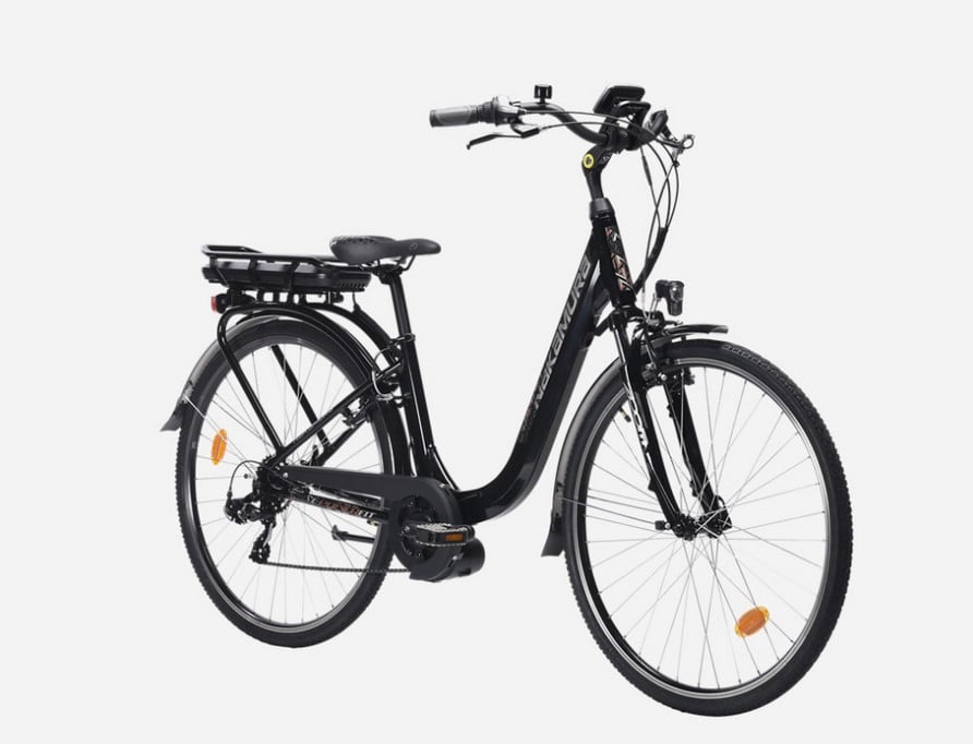 Vélo de ville électrique E-POWERFIT LTD NAKAMURA NOIR