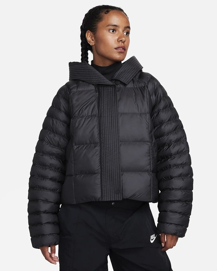Nike Sportswear Swoosh Puffer PrimaLoft® Veste à capuche oversize Therma-FIT Noir