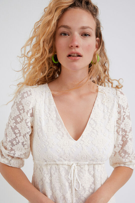 Robe blanche desigual cheap