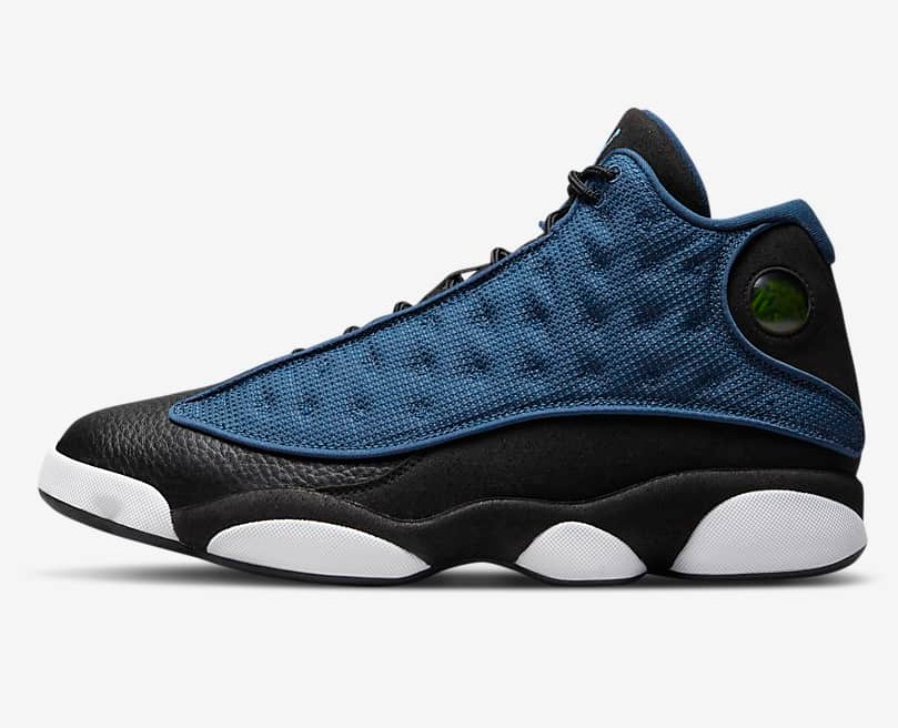 Air Jordan 13 Retro Baskets Montantes Bleu marine/Noir/Blanc/Bleu université