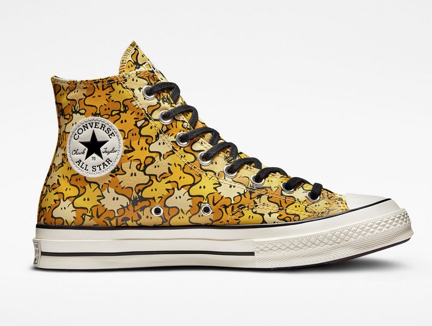 Converse x Peanuts Chuck 70 Baskets Montantes Soba/Jaune zinc/Or topaze