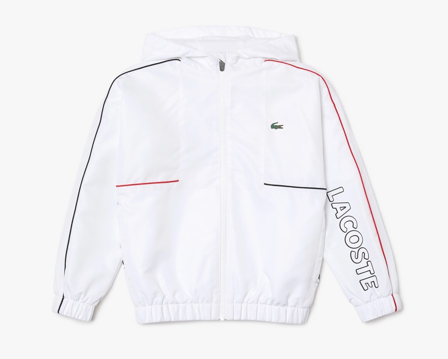 Ensemble de survêtement Garçon Lacoste SPORT imprimé crocodile Blanc/Noir/Rouge/Noir