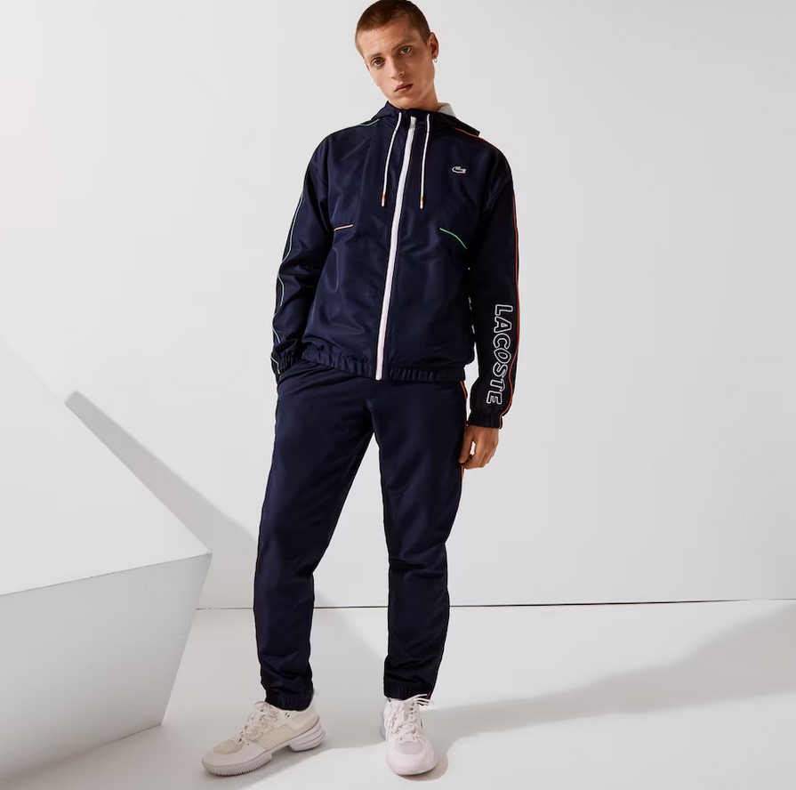 Ensemble de survêtement Lacoste SPORT bicolore avec crocodile XXL