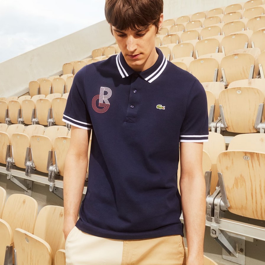 Polo lacoste store roland garros homme