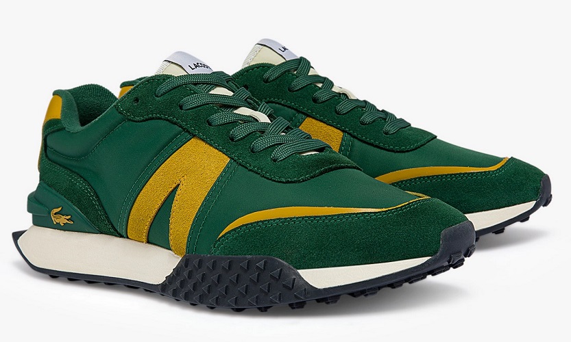 Basket lacoste verte 2025